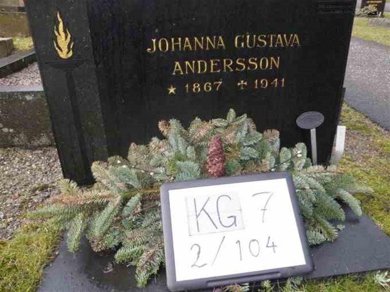 Gravnummer: 7 02   104-1