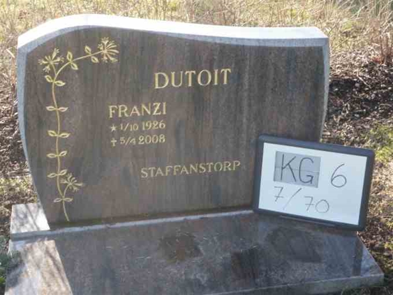 Hautatunnus: 6 07    70-2