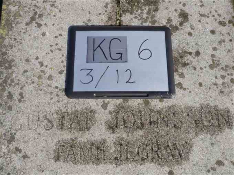 Gravnummer: 6 03    12-2