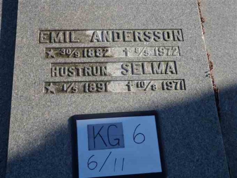 Gravnummer: 6 06    11-2