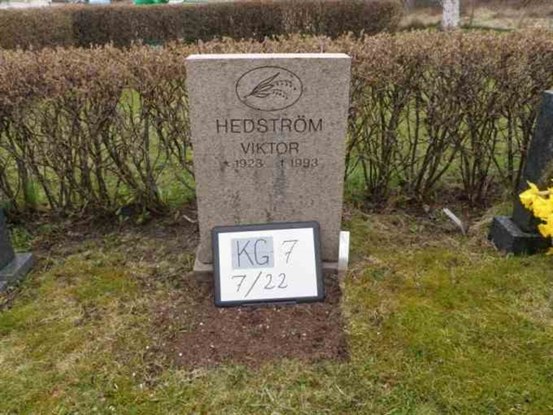 Gravnummer: 7 07    22-1