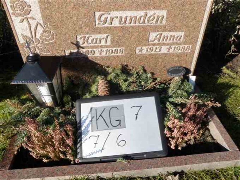Gravnummer: 7 07     6-1