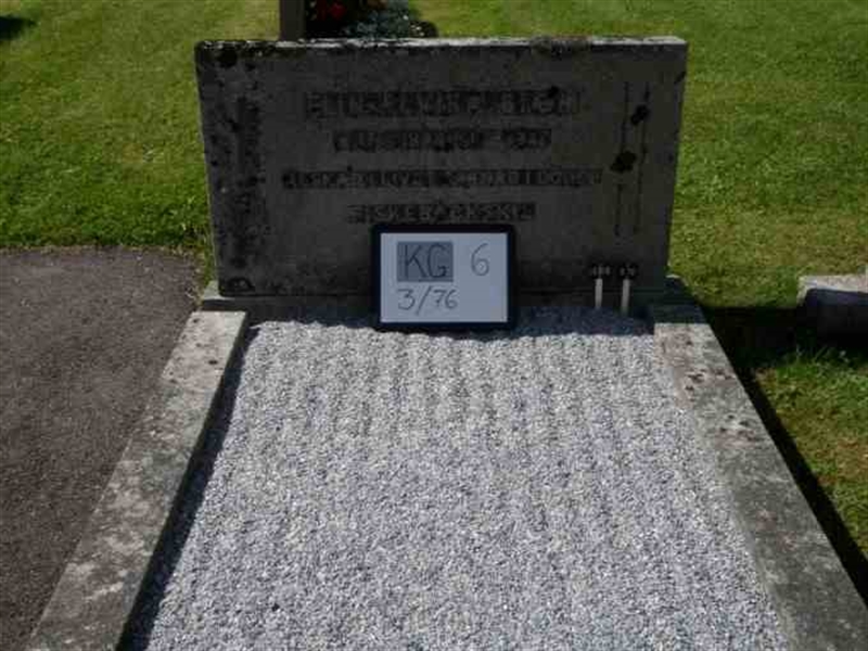 Hautatunnus: 6 03    76-1