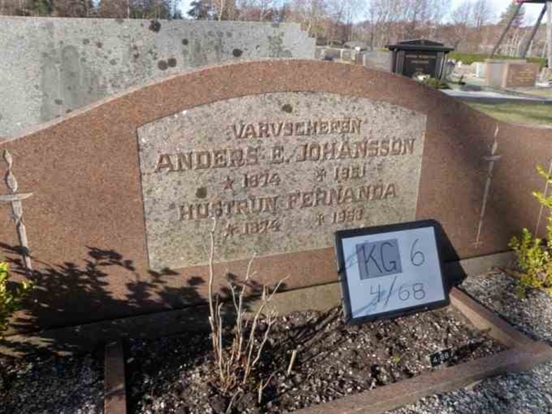 Gravnummer: 6 04    68-2