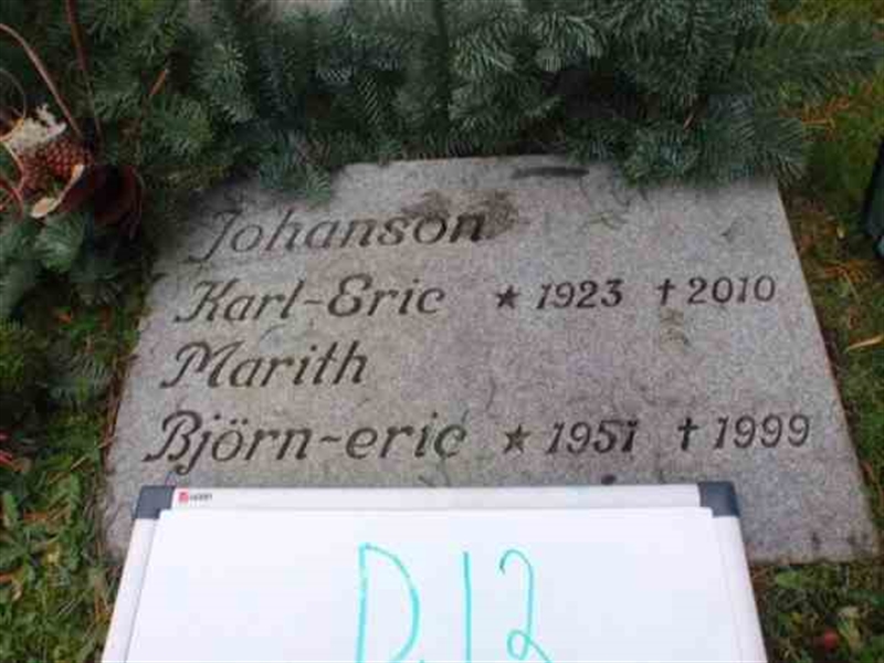 Gravnummer: 3 12    20