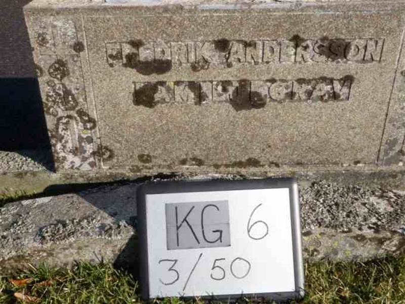 Gravnummer: 6 03    50-2