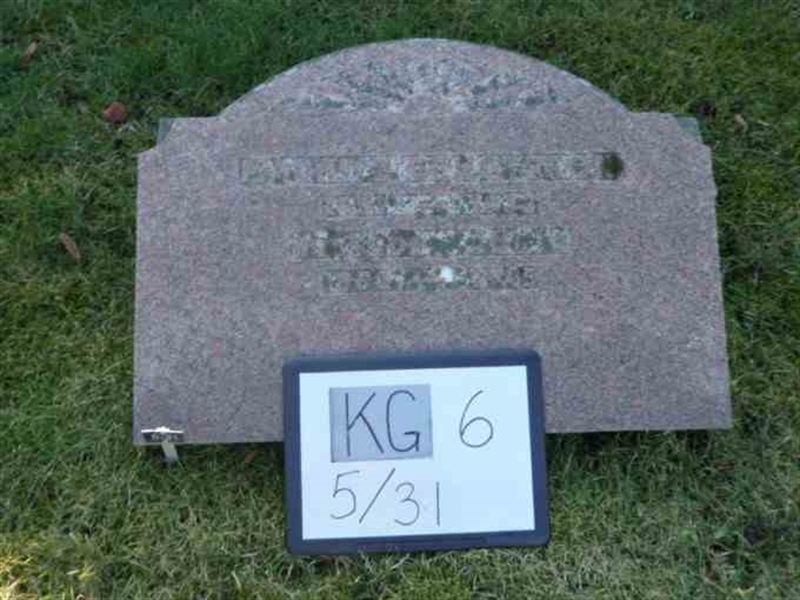 Gravnummer: 6 05    31-2