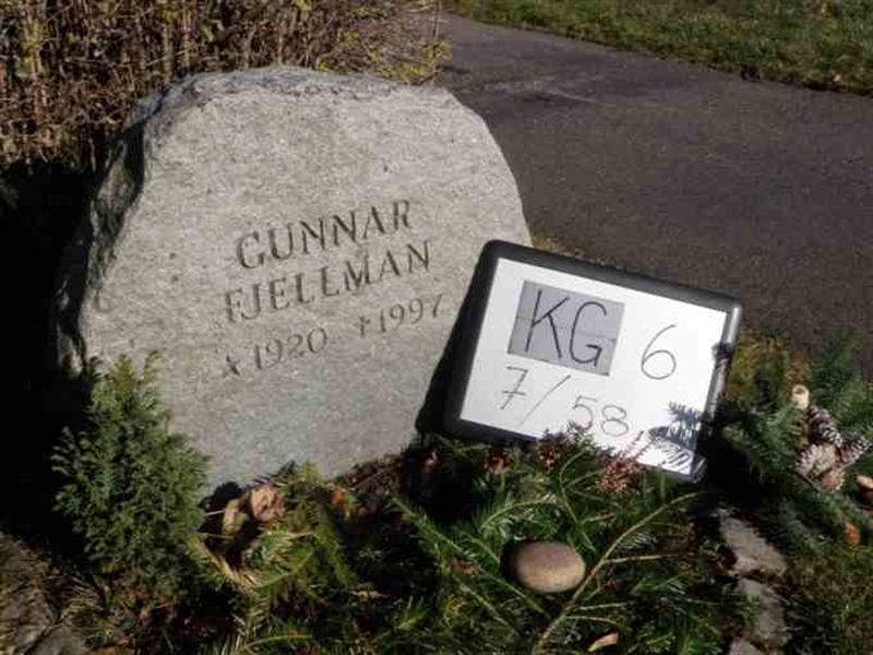 Gravnummer: 6 07    58-1