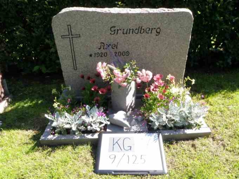 Gravnummer: 7 09   125