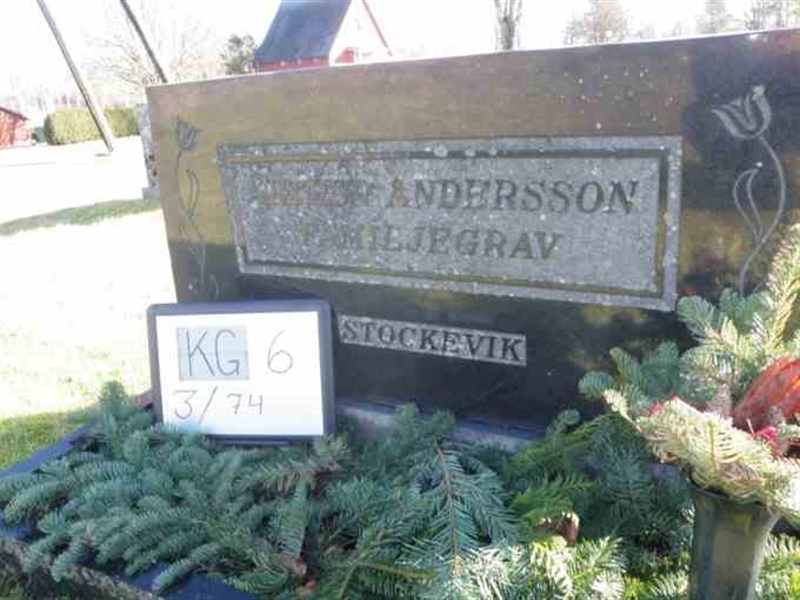 Gravnummer: 6 03    74-2