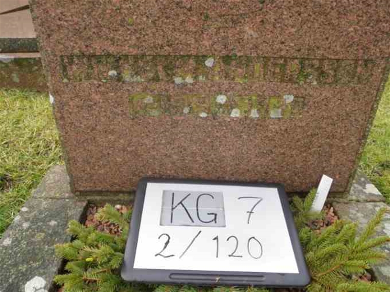 Gravnummer: 7 02   120-1