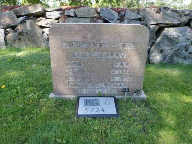 Gravnummer: 6 05    24-2