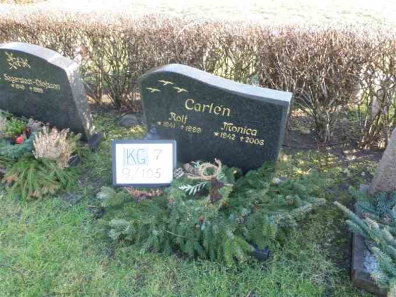 Gravnummer: 7 09   105