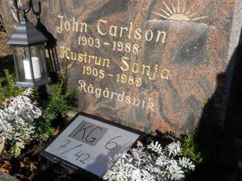 Gravnummer: 6 07    42-2