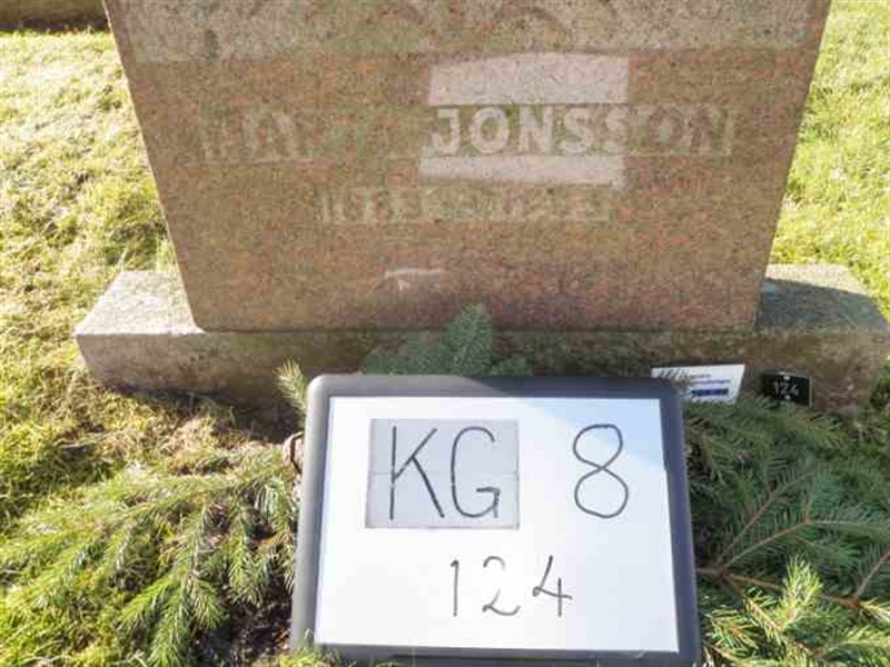 Gravnummer: 8   124-1