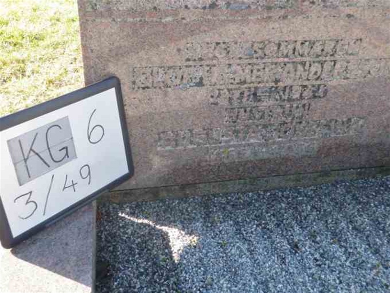 Hautatunnus: 6 03    49-2