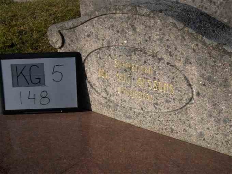 Gravnummer: 5   148-2