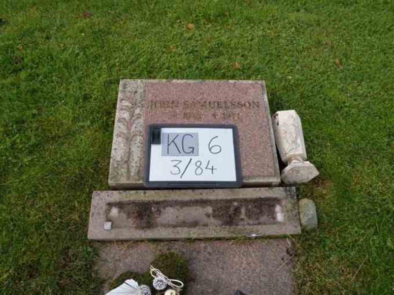 Gravnummer: 6 03    84-1