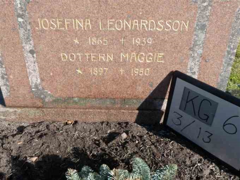 Gravnummer: 6 03    13-2