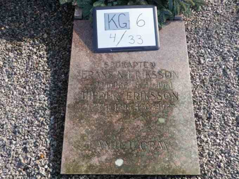 Gravnummer: 6 04    33-2