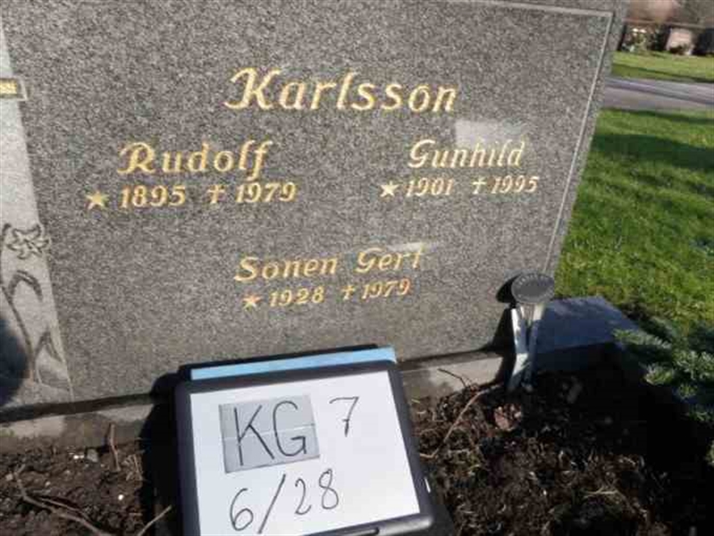 Grave number: 7 06    28-2