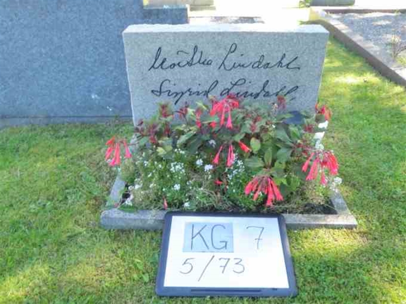 Hautatunnus: 7 05    73-2