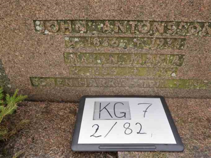 Gravnummer: 7 02    82-2