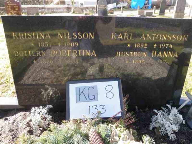 Gravnummer: 8   133-2