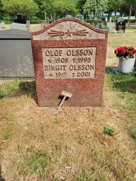 Grave number: NÅ 36    26A