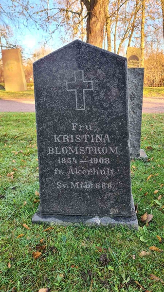Grave number: M G 13 31