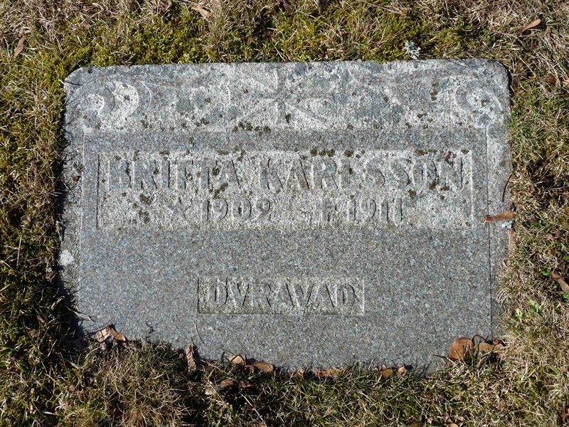Grave number: SV 5   29