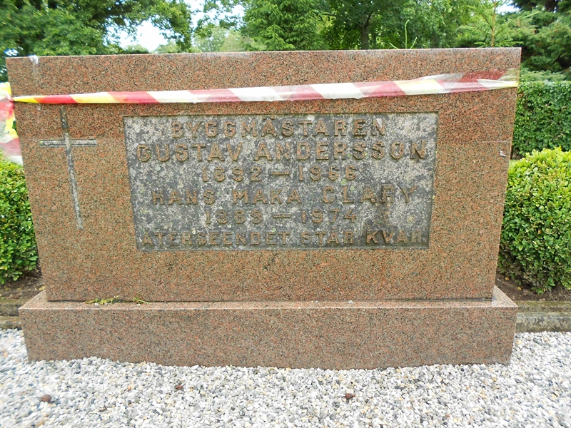Grave number: NÅ M7   129, 130