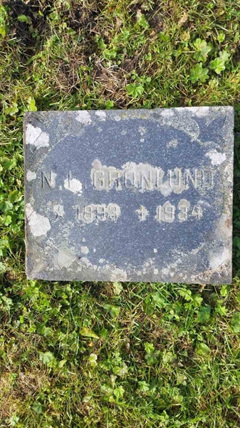 Grave number: HG 18   148