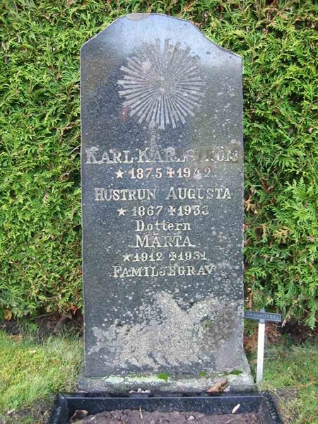 Grave number: KV D   69a-c