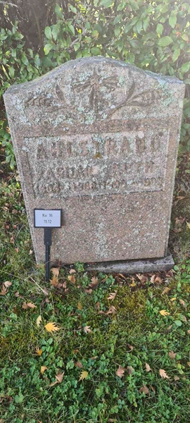 Grave number: M 16   11, 12