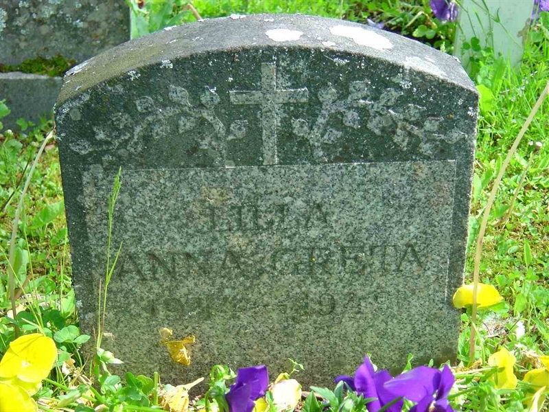 Grave number: A NB   46