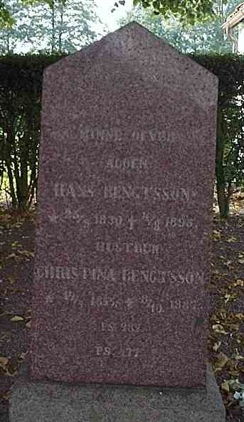 Grave number: RK A    87, 88