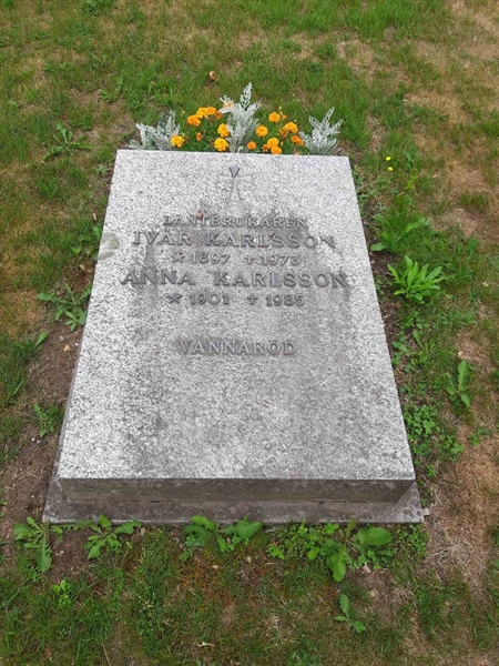 Grave number: M3 A    38, 39