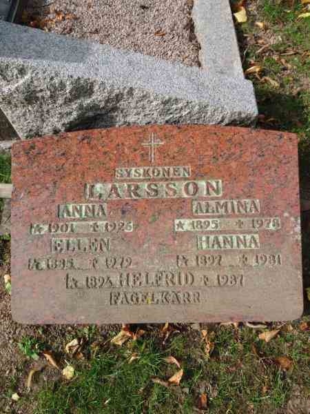 Grave number: 05 A    55-59