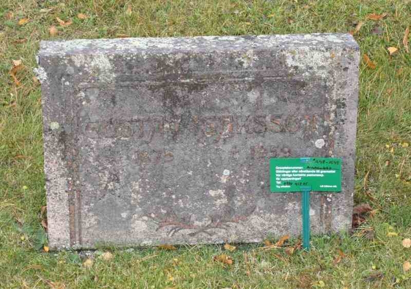 Grave number: 01 A  1648-1649