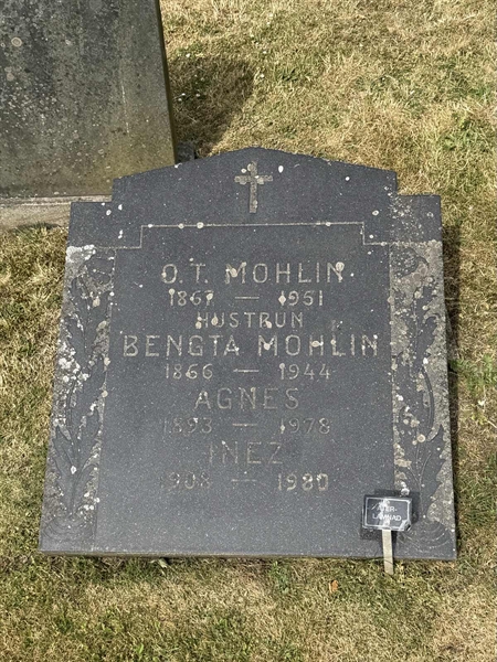 Grave number: FÅ D 100, 101, 102, 103