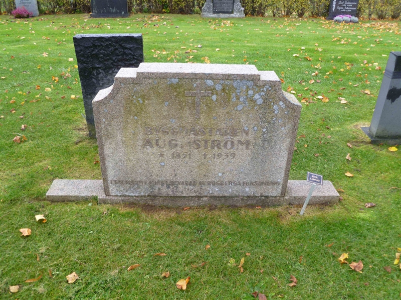 Grave number: ROG B  324