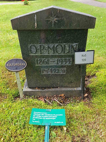 Grave number: Jä 05   120