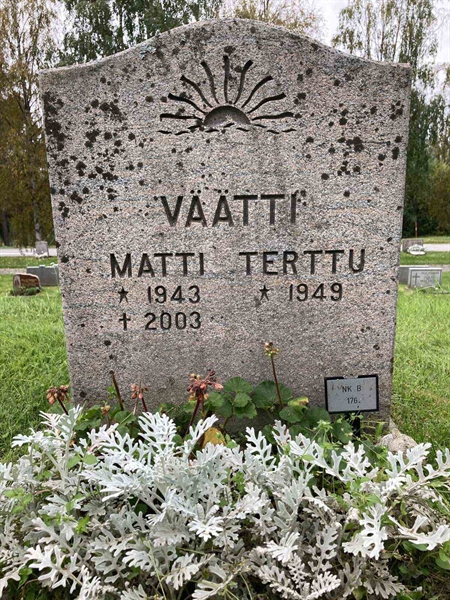 Hautatunnus: NK B 176