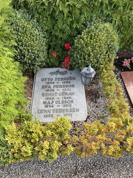 Gravnummer: NK Urn o     1