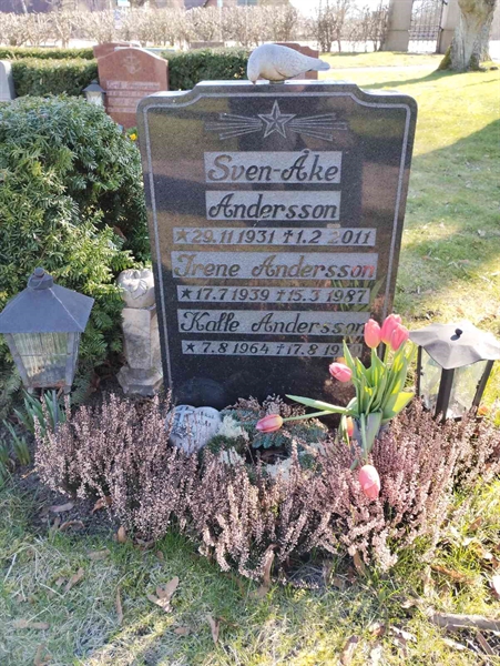 Grave number: NÅ U01    75