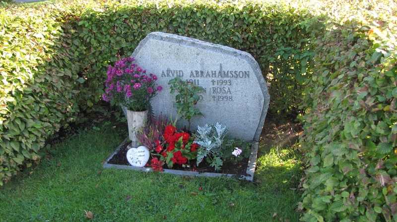 Grave number: HN BJÖRK   207, 208