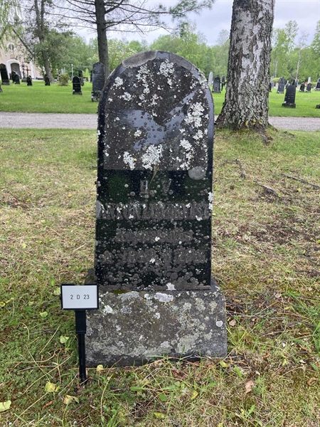 Grave number: 2 D    23