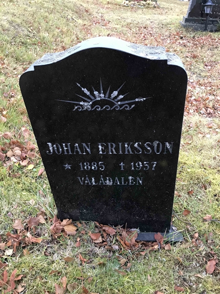 Grave number: VA B     2