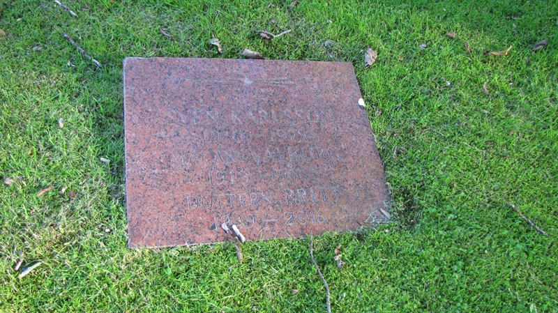Grave number: HG HÄGER   196